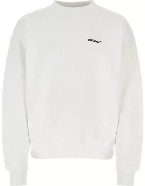 Off-White Logo Embroidered Crewneck Sweatshirt