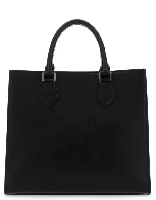 Dolce & Gabbana Logo-embossed Top Handle Bag