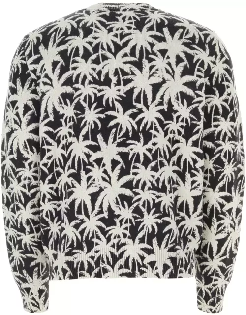Palm Angels Printed Nylon Blend Sweater