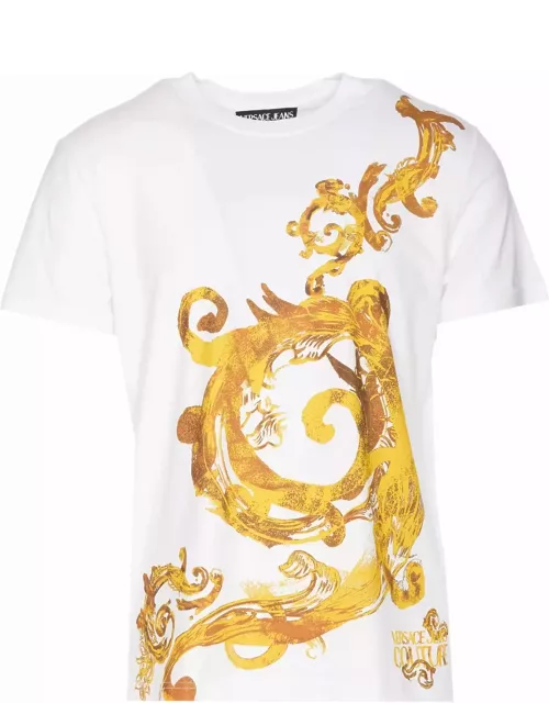 Watercolour Couture T-shirt Versace Jeans Couture
