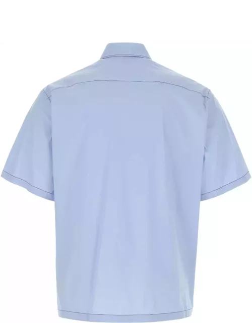Prada Light Blue Stretch Poplin Shirt