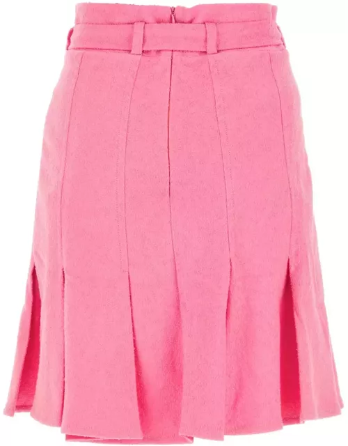 Patou Pink Bouclã© Skirt