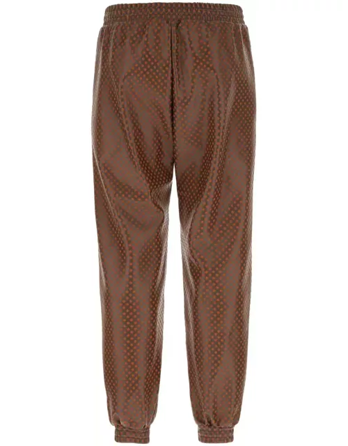 Koché Multicolor Polyester And Synthetic Leather Jogger