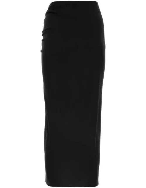 The Andamane Black Stretch Jersey Paige Skirt