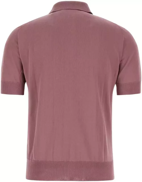 PT Torino Light Purple Cotton Polo Shirt