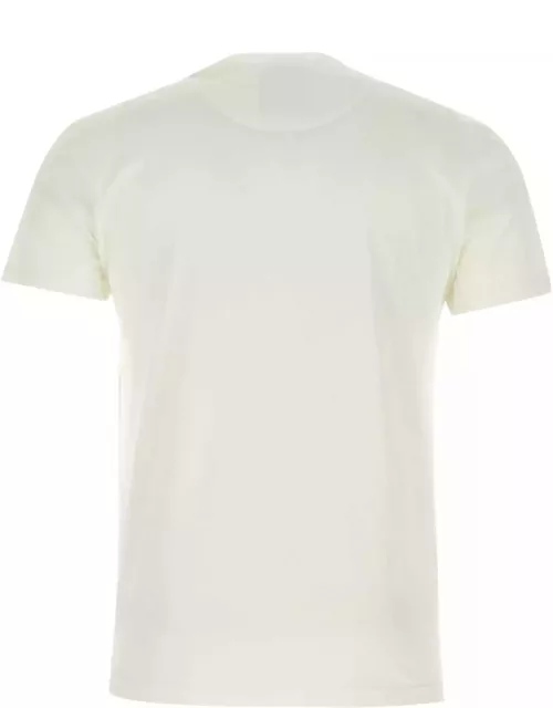 PT Torino White Silk Blend T-shirt