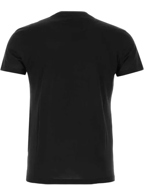 PT01 Black Silk Blend T-shirt