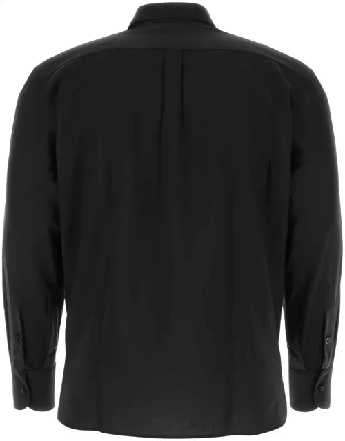 PT01 Black Wool Shirt