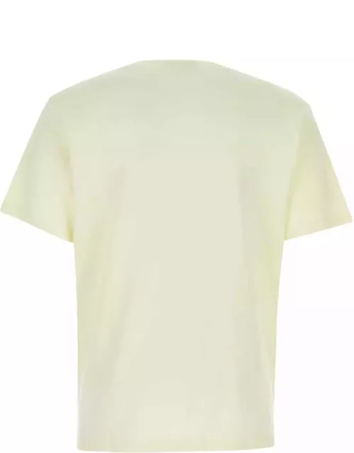 Lemaire Cream Cotton T-shirt