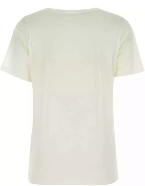 Baserange Ivory Lyocell Tolo T-shirt