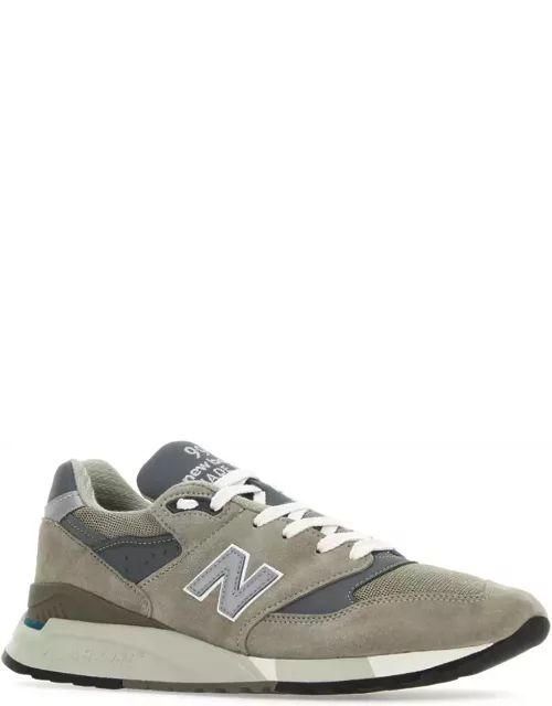 New Balance Multicolor Suede And Fabric U998gr Sneaker