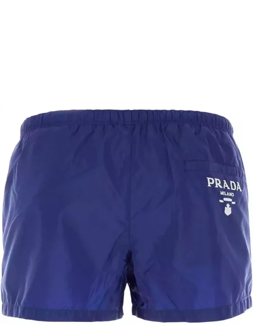 Prada Blue Re-nylon Swimming Short