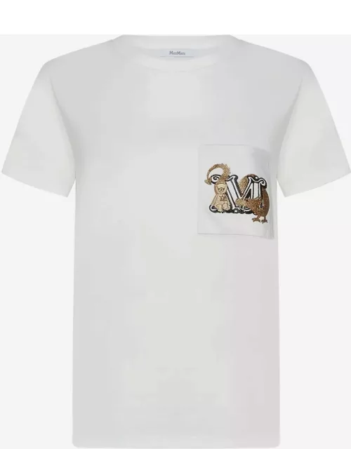 Max Mara Elmo Logo Cotton T-shirt