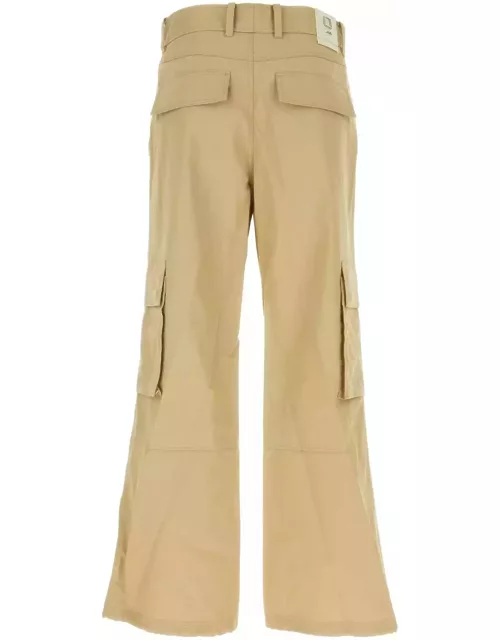 WOOYOUNGMI Beige Cotton Cargo Pant