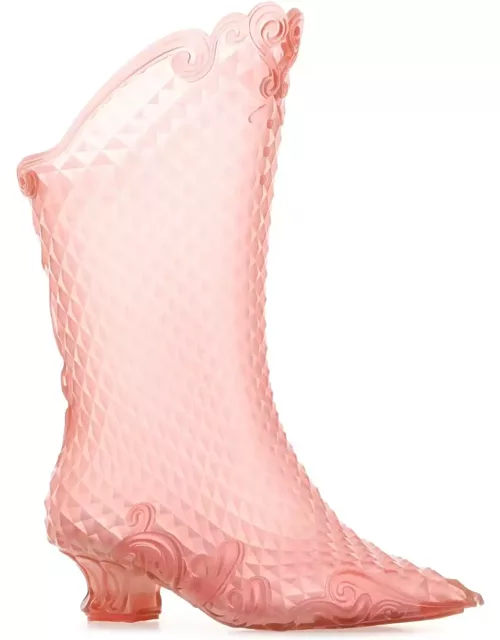 Y/Project Pink Pvc Ankle Boot