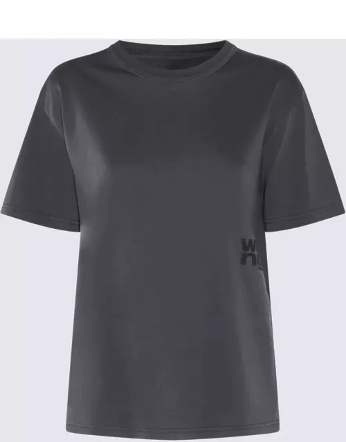 Alexander Wang Dark Grey Cotton T-shirt