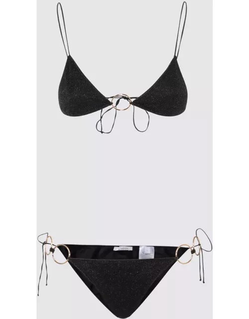 Oseree Black Lumiere Micro Bikini Beachwear