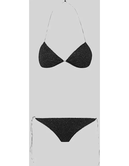 Oseree Black Lumière Bikini Beachwear