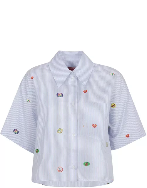 Kenzo Cotton Poplin Shirt