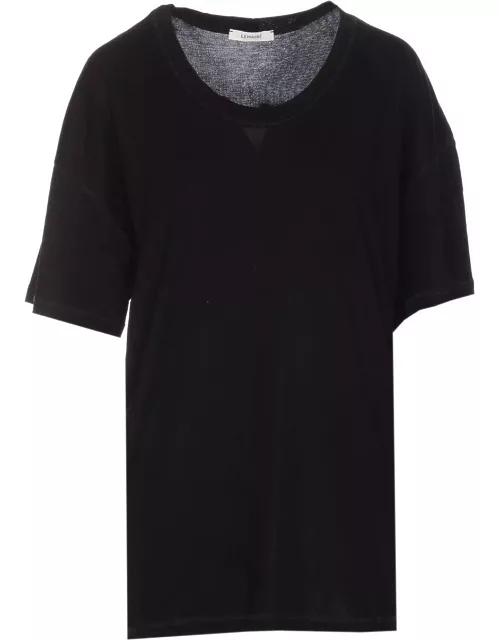 Lemaire Short-sleeved Scoop-neck T-shirt