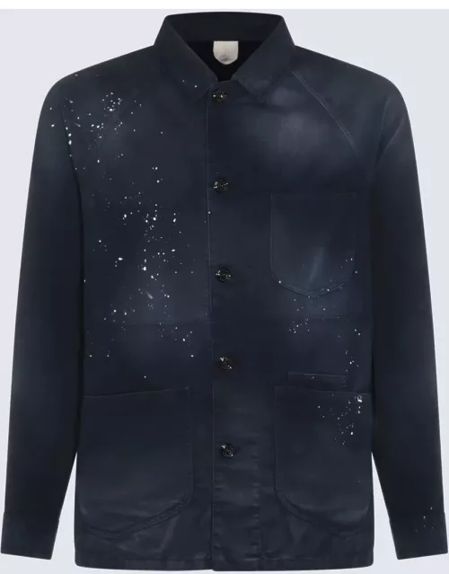 Altea Blue Denim Cotton Casual Jacket