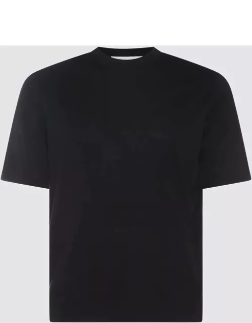 Cruciani Black Cotton T-shirt