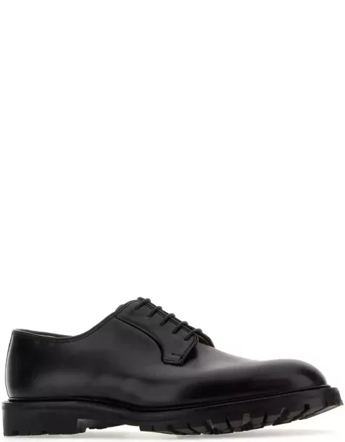 Crockett & Jones Black Leather Lanark 3 Lace-up Shoe