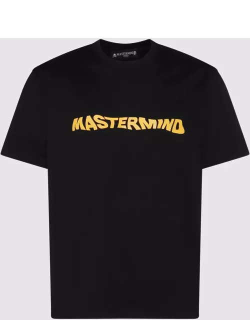 Mastermind Japan Black And Yellow Cotton T-shirt