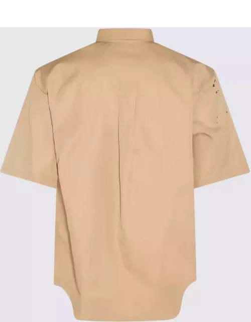 Moschino Beige Cotton Shirt