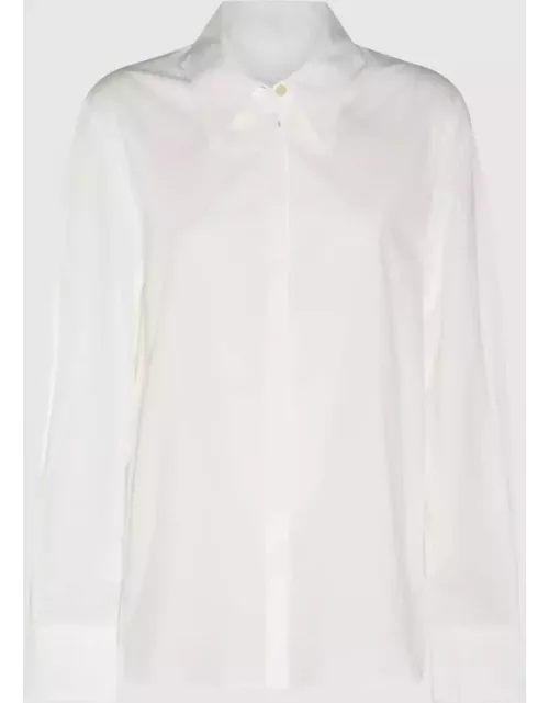 Khaite White Cotton Shirt