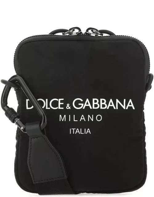 Dolce & Gabbana Logo Print Crossbody Bag