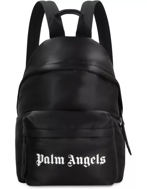Palm Angels Logo Print Backpack