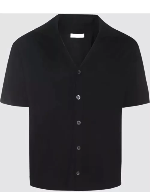 Cruciani Black Cotton Shirt