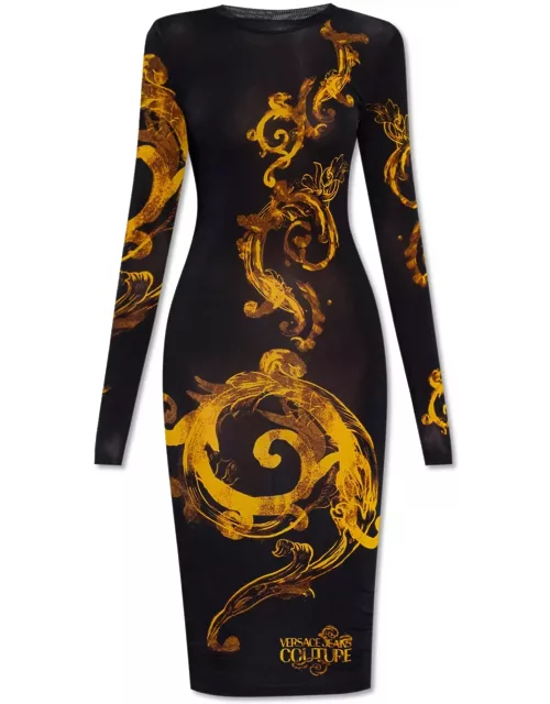 Versace Jeans Couture Dress With Long Sleeve
