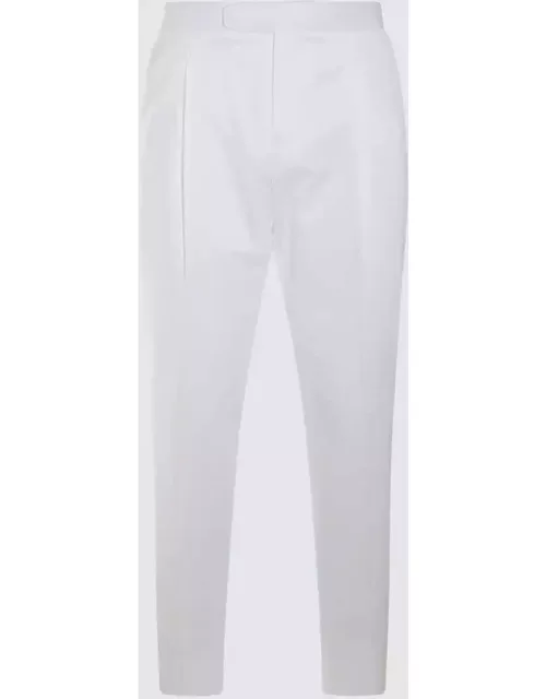 Brioni White Cotton Pant