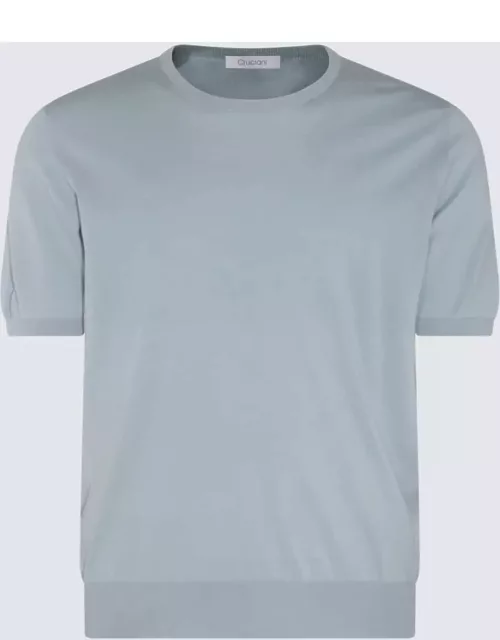 Cruciani Light Blue Cotton T-shirt