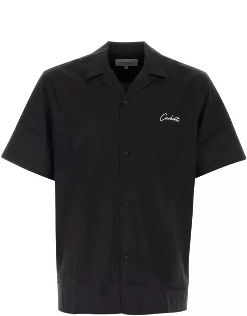Carhartt Logo Embroidered Short-sleeved Shirt