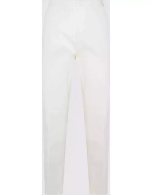 Fabiana Filippi White Cotton Pant