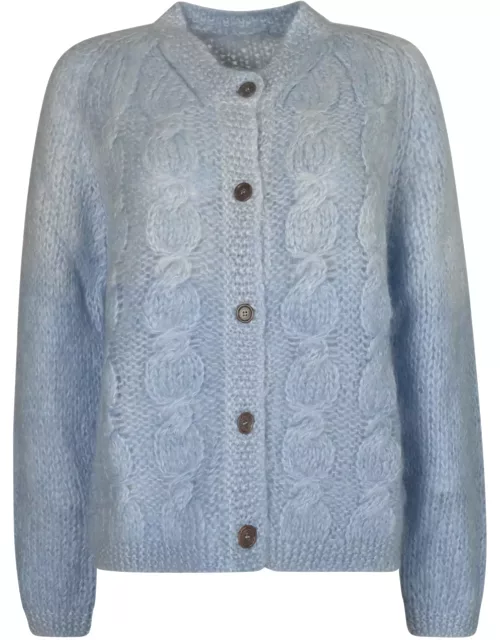 Maison Margiela Knitted Buttoned Cardigan