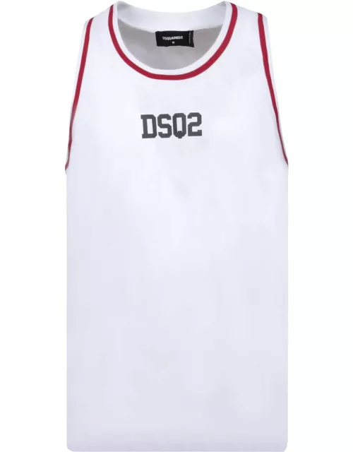 Dsquared2 Tank Top With Logo