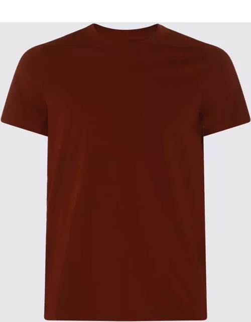 Rick Owens Dark Red Cotton T-shirt
