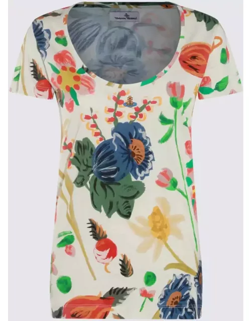 Vivienne Westwood Cream Multicolour Cotton T-shirt