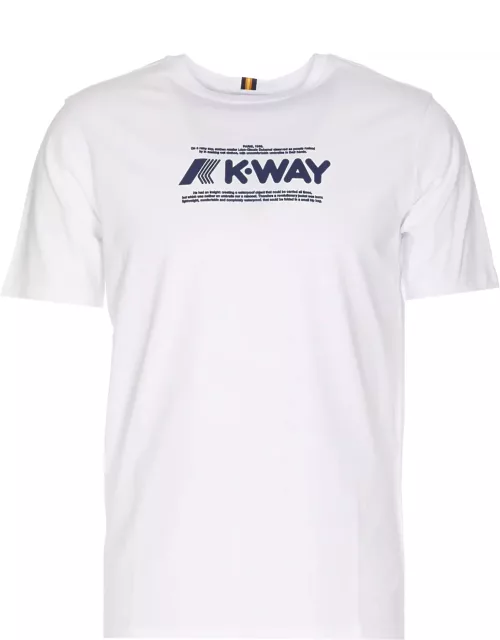 K-Way Odom Typo Logo T-shirt