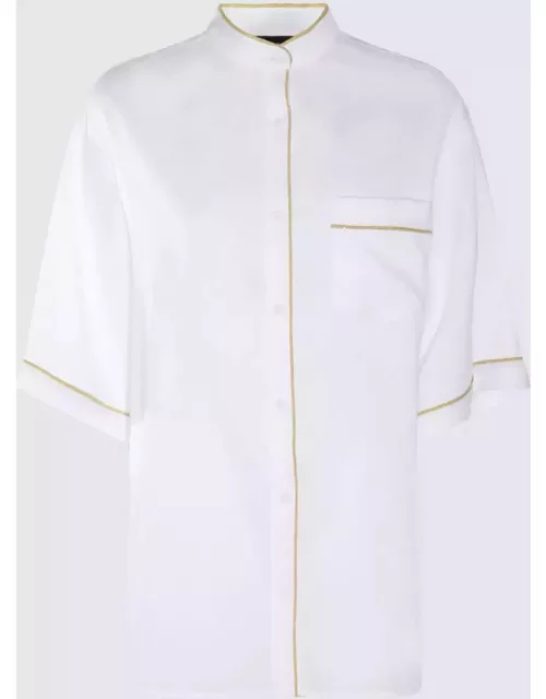 Fabiana Filippi White Cotton Shirt