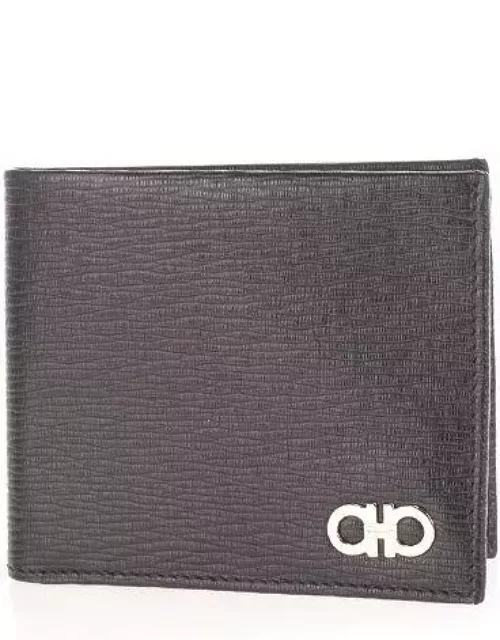 Ferragamo Logo Plaque Bi-fold Wallet