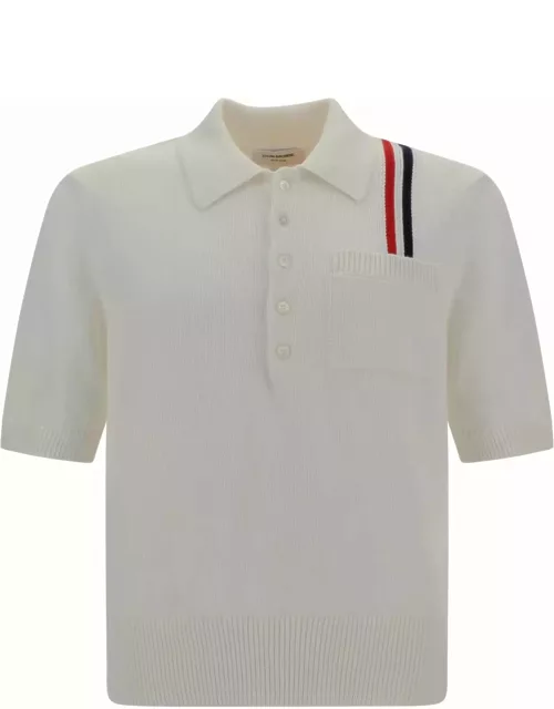 Thom Browne jersey Stitch Polo Shirt