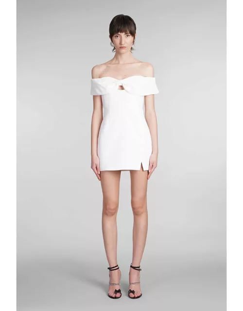 self-portrait Dress In White Polyester