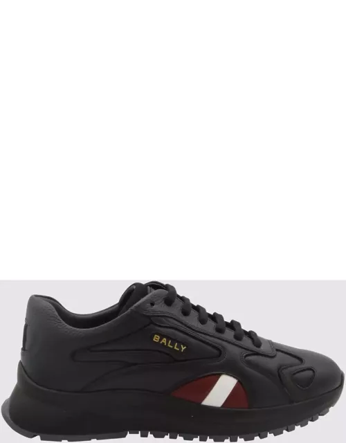 Bally Black Canvas S105 Sneaker