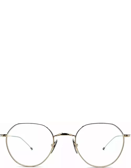 Thom Browne Round - White Rx Glasse