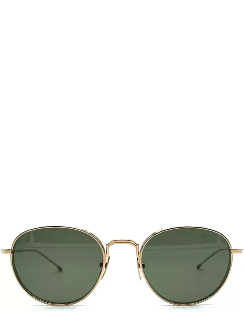 Thom Browne Round - Gold Sunglasse